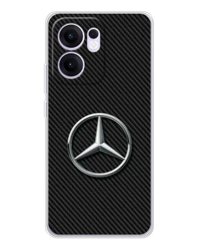 Чохол для OPPO A5x 5G з картинкою «Карбоновий Mercedes стиль» Чохол для OPPO A5x 5G з картинкою «Карбоновий Mercedes стиль»