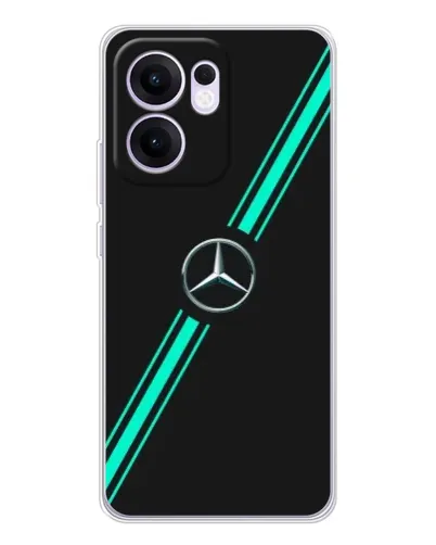 Чохол для OPPO A5x 5G з картинкою «Спортивні лінії Mercedes» Чохол для OPPO A5x 5G з картинкою «Спортивні лінії Mercedes»