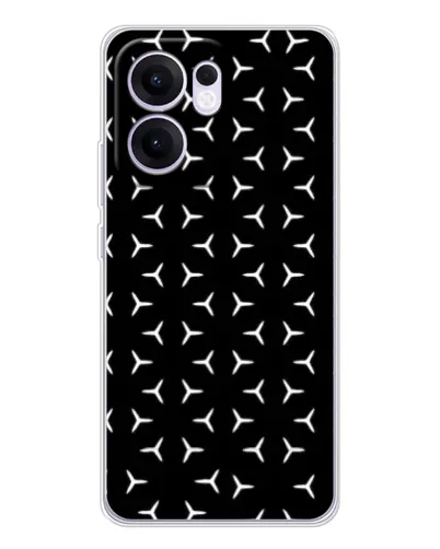 Чохол для OPPO A5x 5G з картинкою «Mercedes паттерн зірок» Чохол для OPPO A5x 5G з картинкою «Mercedes паттерн зірок»