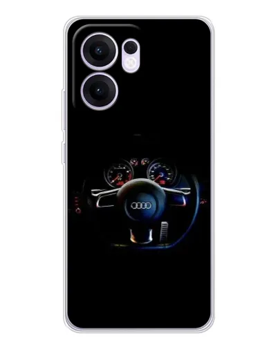 Чехол для OPPO A5x 5G с картинкой «Салон Audi — руль» Чехол для OPPO A5x 5G с картинкой «Салон Audi — руль»