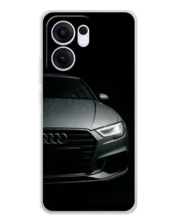 Чехол для OPPO A5x 5G с картинкой «Audi — детализация кузова» Чехол для OPPO A5x 5G с картинкой «Audi — детализация кузова»