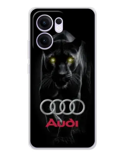 Чехол для OPPO A5x 5G с картинкой «Пантера и Audi» Чехол для OPPO A5x 5G с картинкой «Пантера и Audi»