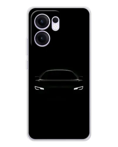 Чехол для OPPO A5x 5G с картинкой «Взгляд Audi в темноте» Чехол для OPPO A5x 5G с картинкой «Взгляд Audi в темноте»