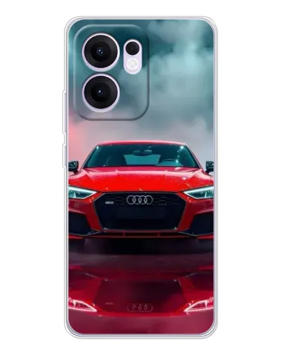 Чехол для OPPO A5x 5G с картинкой «Audi RS — красный стиль» Чехол для OPPO A5x 5G с картинкой «Audi RS — красный стиль»