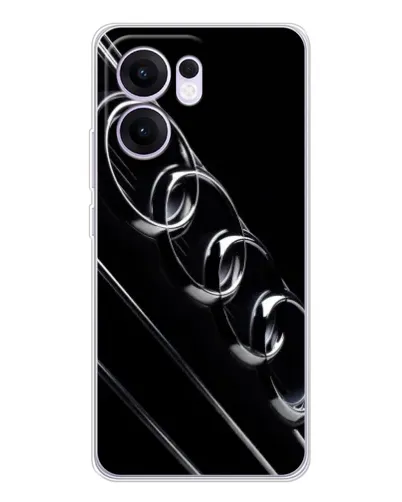 Чехол для OPPO A5x 5G с картинкой «Audi — абстрактные кольца» Чехол для OPPO A5x 5G с картинкой «Audi — абстрактные кольца»