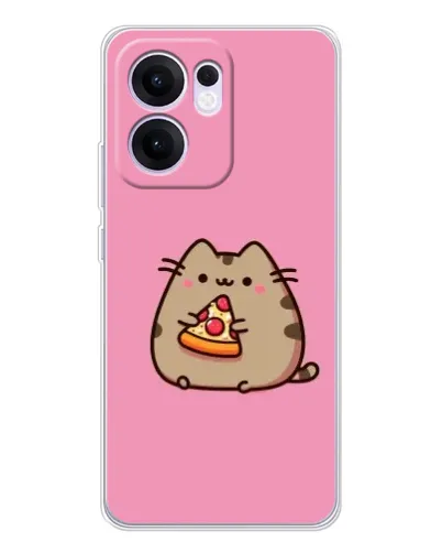 Чохол для OPPO A5x 5G з картинкою «Пушин із піцою» Чохол для OPPO A5x 5G з картинкою «Пушин із піцою»