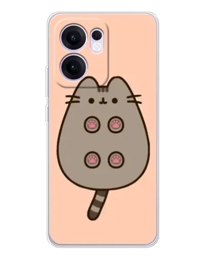 Чохол для OPPO A5x 5G з картинкою «Пушин пузиком догори» Чохол для OPPO A5x 5G з картинкою «Пушин пузиком догори»