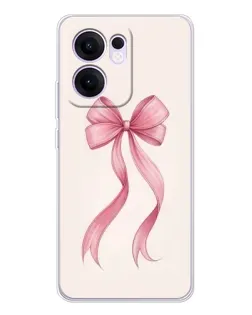 Чохол для OPPO A5x 5G з картинкою «Рожевий бант»