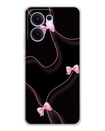 Чехол для OPPO A5x 5G с картинкой «Розовые ленты» Чехол для OPPO A5x 5G с картинкой «Розовые ленты»