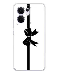 Чехол для OPPO A5x 5G с картинкой «Вертикальный бант»