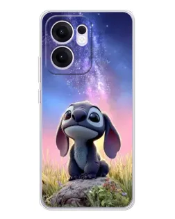 Чехол для OPPO A5x 5G с картинкой «Стич на рассвете» Чехол для OPPO A5x 5G с картинкой «Стич на рассвете»