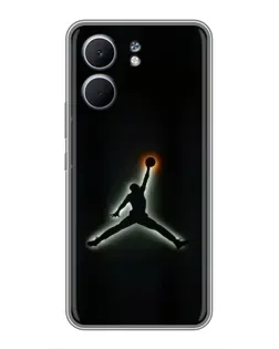 Чохол для OPPO A5x з картинкою «Jordan Gradient Logo»