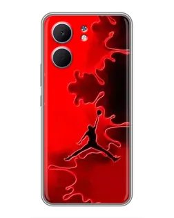 Чохол для OPPO A5x з картинкою «Jordan Red Smoke»