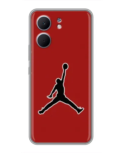 Чохол для OPPO A5x з картинкою «Jordan Red Back»