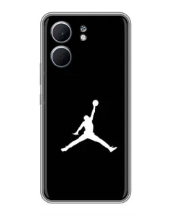 Чохол для OPPO A5x з картинкою «Jordan Silhouette»