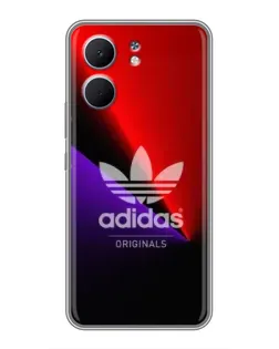 Чохол для OPPO A5x з картинкою «Adidas Red Neon»