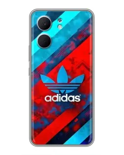 Чехол для OPPO A5x с картинкой «Абстракция Adidas»