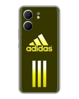 Чехол для OPPO A5x с картинкой «Оливковый градиент Adidas»
