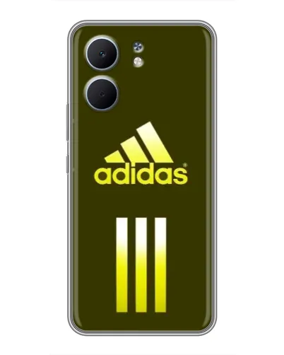 Чехол для OPPO A5x с картинкой «Оливковый градиент Adidas»