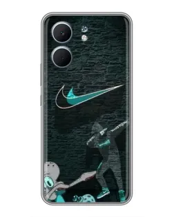 Чохол для OPPO A5x з картинкою «Спортивний арт Nike»