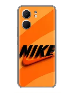 Чохол для OPPO A5x з картинкою «Помаранчевий драйв Nike»