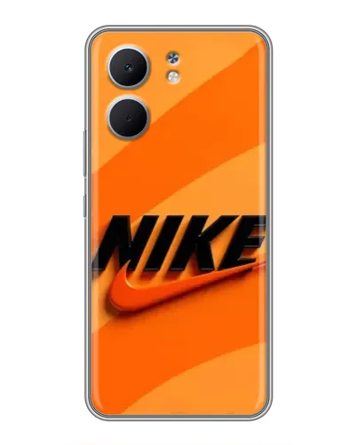 Чохол для OPPO A5x з картинкою «Помаранчевий драйв Nike»