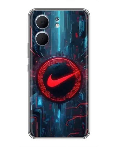 Чохол для OPPO A5x з картинкою «Техногенний стиль Nike»