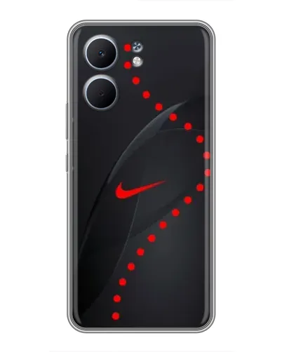 Чохол для OPPO A5x з картинкою «Абстрактний дизайн Nike»