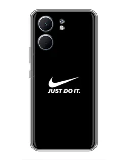Чохол для OPPO A5x з картинкою «Мінімалізм від Nike»
