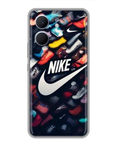 Чохол для OPPO A5x з картинкою «Колекція кросівок Nike»