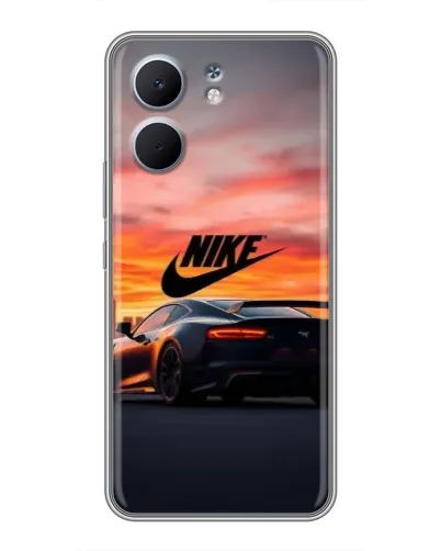 Чохол для OPPO A5x з картинкою «Nike та суперкар»