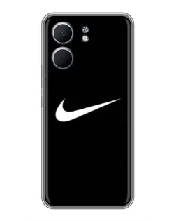 Чехол для OPPO A5x с картинкой «Минималистический Найк»