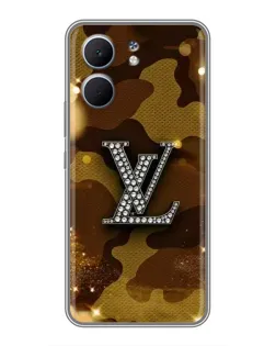 Чехол для OPPO A5x с картинкой «Камуфляжный Louis Vuitton»