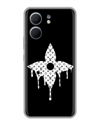 Чехол для OPPO A5x с картинкой «Цветочная монограмма» Чехол для OPPO A5x с картинкой «Цветочная монограмма»