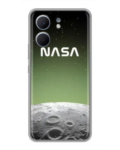 Чохол для OPPO A5x з картинкою «NASA — місячний градієнт»