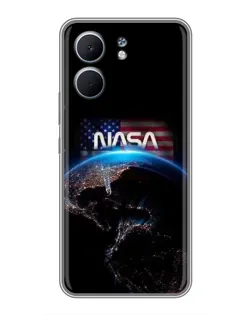 Чохол для OPPO A5x з картинкою «Земля з космосу NASA»