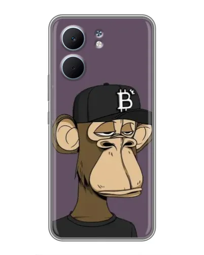 Чохол для OPPO A5x з картинкою «Bored Ape в кепці»