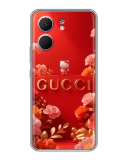 Чехол для OPPO A5x с картинкой «Gucci — золотой сад»