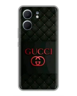 Чехол для OPPO A5x с картинкой «Gucci — стеганый черный»