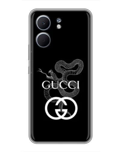 Чехол для OPPO A5x с картинкой «Gucci — серебряная змея» Чехол для OPPO A5x с картинкой «Gucci — серебряная змея»