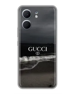 Чехол для OPPO A5x с картинкой «Gucci — морской прибой»