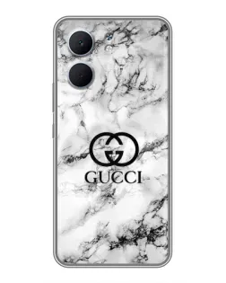 Чехол для OPPO A5x с картинкой «Gucci — мраморный шик»