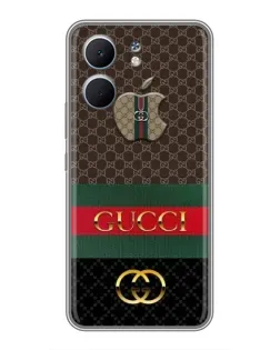 Чехол для OPPO A5x с картинкой «Gucci — брендированный десерт»