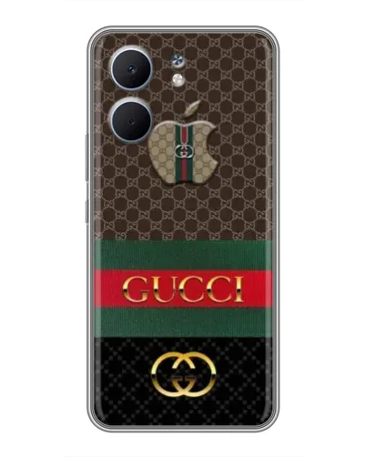 Чехол для OPPO A5x с картинкой «Gucci — брендированный десерт» Чехол для OPPO A5x с картинкой «Gucci — брендированный десерт»