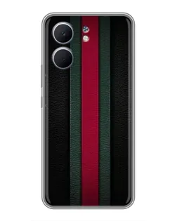 Чехол для OPPO A5x с картинкой «Gucci — неоновая линия»