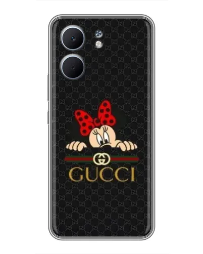 Чехол для OPPO A5x с картинкой «Минни Маус Gucci — черный» Чехол для OPPO A5x с картинкой «Минни Маус Gucci — черный»