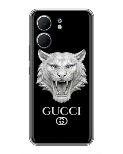 Чехол для OPPO A5x с картинкой «Gucci — серебряный лев» Чехол для OPPO A5x с картинкой «Gucci — серебряный лев»