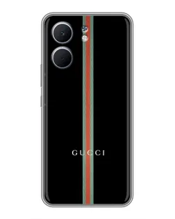 Чехол для OPPO A5x с картинкой «Gucci — строгая линия»
