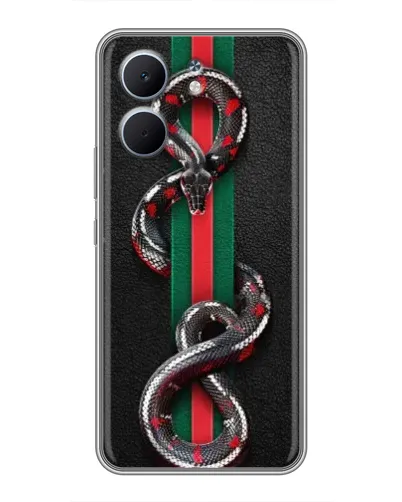 Чехол для OPPO A5x с картинкой «Gucci — змея на полосе» Чехол для OPPO A5x с картинкой «Gucci — змея на полосе»