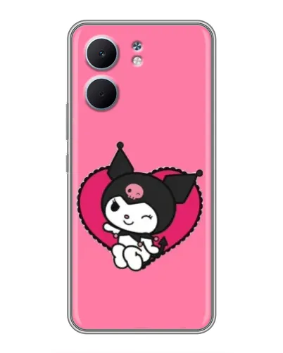Чохол для OPPO A5x з картинкою «Kuromi — любов у серці»